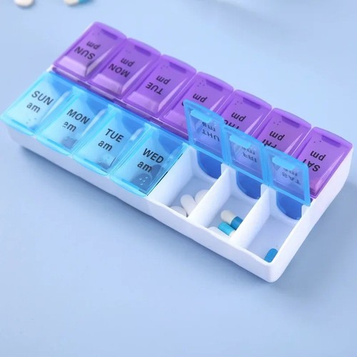 Pack weekly pill box - 2,