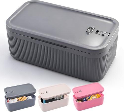 Lockable medicine storage box - lockable,