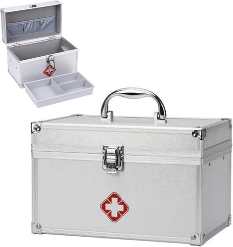 Medicine storage box lockable - storage,