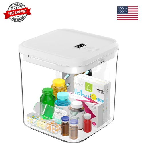 Medicine lock box - box, for