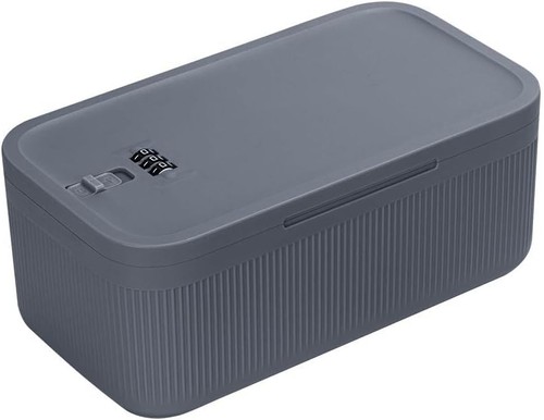 Lockable storage box with - storage,