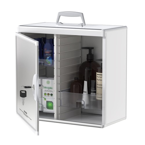 Lockable medicine cabinet - medicine,