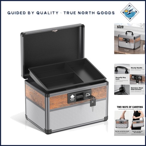 Portable lock box - portable, with
