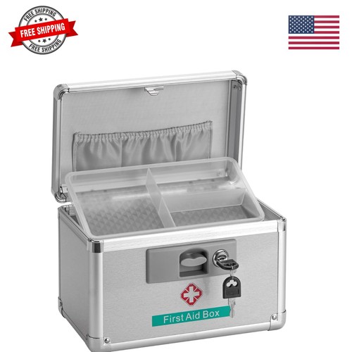 Metal medicine storage box - metal,