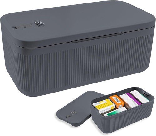 Lockable storage box with - lockable,