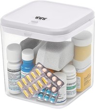 Clear Medicine Lock Box with