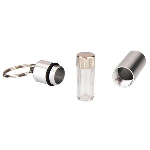 Keyring pill box - pill,